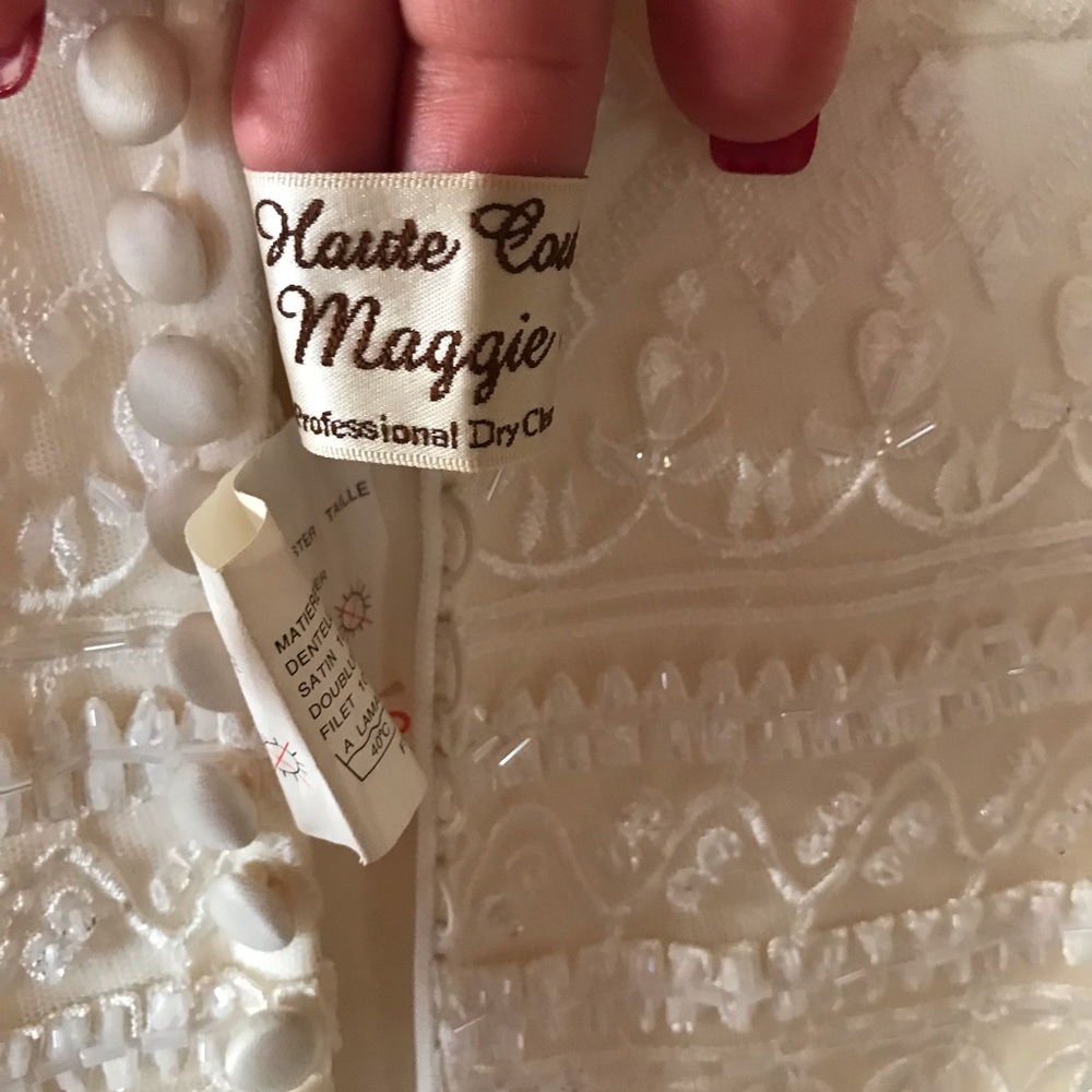 Maggie Sottero spaghetti strap wedding dress - Picture 7 of 7